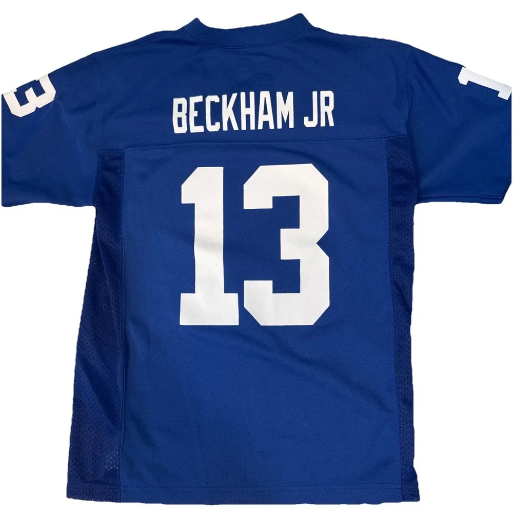 Youth M 10/12 Odell Beckham‎ Jr NY Giants Jersey #13 NFL Team Apparel New York